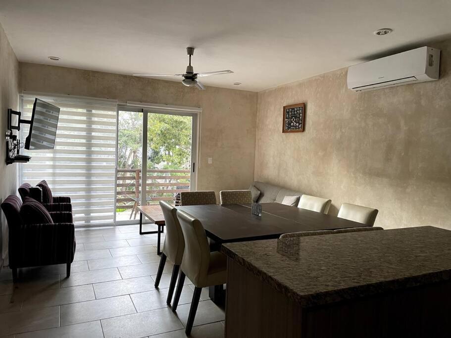 Departamento Dentro De Aldea Zama Lejlighed Tulum Eksteriør billede